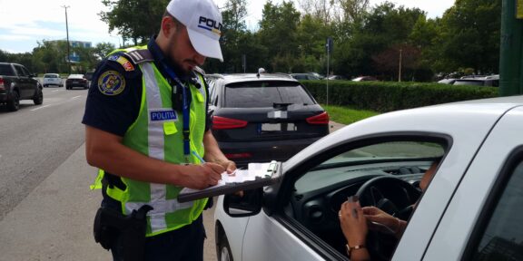 Razie de amploare a poliţiştilor constănţeni. Au fost scoşi din trafic, reprezentând un pericol pentru ceilalţi participanţi, 69 de șoferi