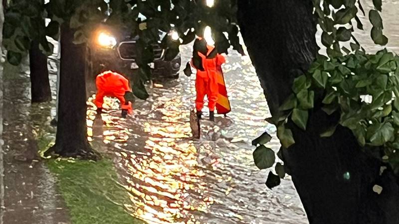 Inundații în județul Constanța în urma codului portocaliu de ploi torențiale