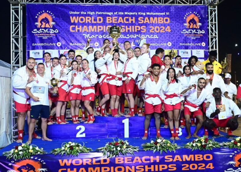 Patru medalii pentru CSM Constanța la Mondialele de Sambo pe Plajă!