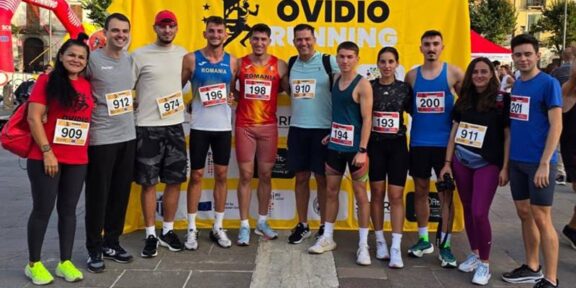 Universitatea Ovidius din Constanța a participat la crosul Ovidio Running, desfășurat în Italia, la Sulmona
