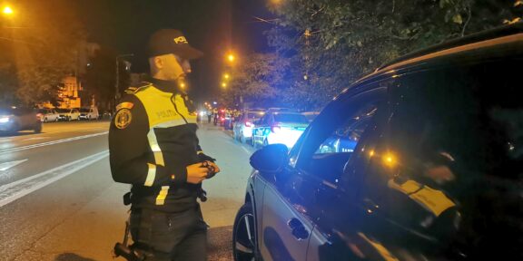 Acţiunea Blocada în municipiul Constanţa. Au fost legitimate aproximativ 340 de persoane și au fost verificate 186 de vehicule
