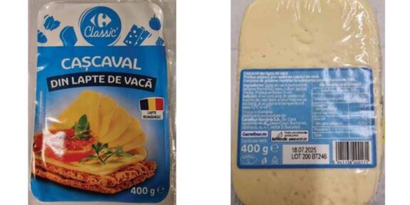 Cașcaval din lapte de vacă infectat cu o bacterie periculoasă, retras din magazine Carrefour: a fost comercializat și în Constanța – clienții sunt rugați să îl aducă înapoi