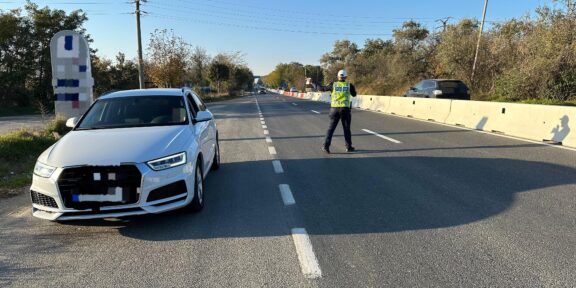 Acţiunea Blocada în oraşul Năvodari. Au fost legitimate 62 de persoane și au fost verificate 53 de vehicule