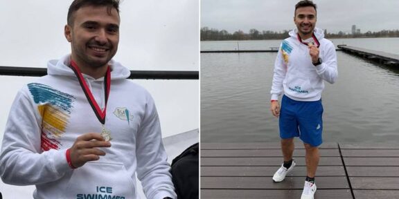 Constănțeni cu care ne mândrim! Cristian Tranulea a câștigat medalia de aur la proba de 50 m liber la Amsterdam Ice Swimming