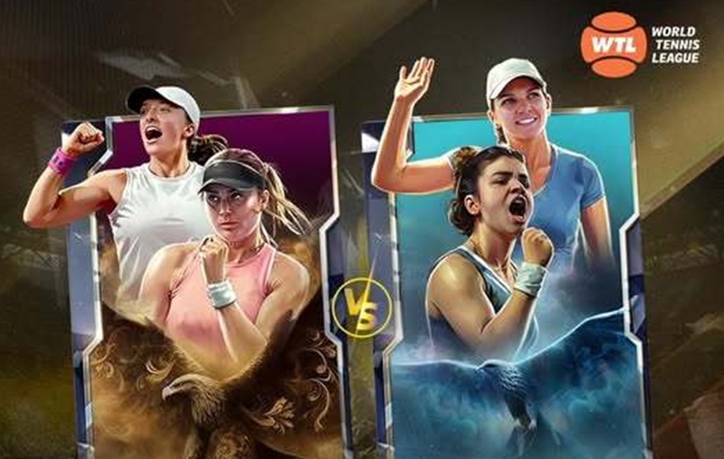 Victorie pentru Simona Halep în meciul de dublu de la World Tennis League