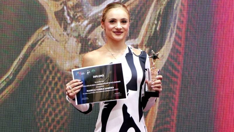 Constănțeni cu care ne mândrim. Sabrina Maneca Voinea, desemnată pentru al doilea an consecutiv cea mai bună gimnastă din România