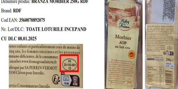 Sortiment de brânză retras de la vânzare din magazinele Carrefour, din cauza contaminării cu bacteria E-coli