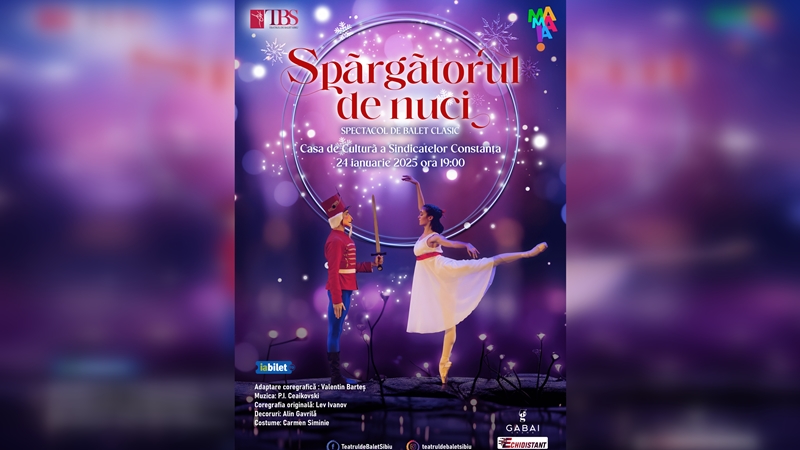 „Spărgătorul de nuci” – VALURI DE CULTURĂ la Constanța
