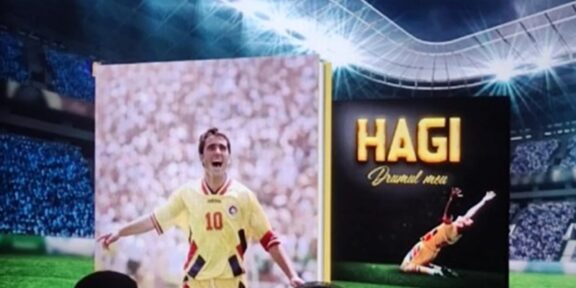 Gică Hagi şi-a mai atins un obiectiv în viață chiar în ziua în care a împlinit 60 de ani. A lansat o carte autobiografică: „50 de ani de fotbal, începând ca jucător şi apoi ca antrenor, toate acestea au dus la această carte”