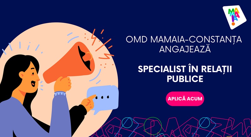 OMD Mamaia-Constanța angajează un nou Specialist în Relații Publice. Care sunt condițiile pentru candidați