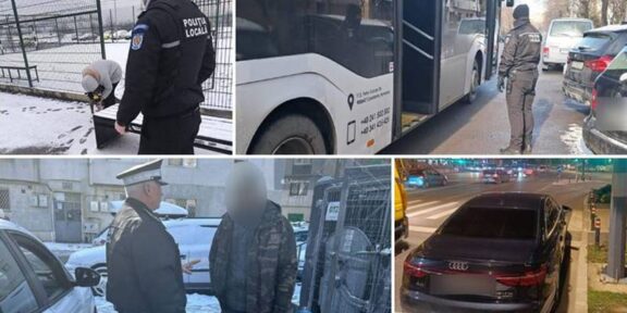 CONSTANȚA. Amenzi de peste un 730.000 de lei, aplicate de polițiștii locali în ultima săptămână: patru persoane prinse cu droguri asupra lor