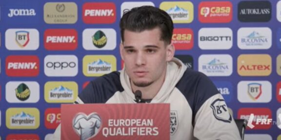 Ianis Hagi, înaintea meciului cu San Marino: “Vrem să marcăm cât mai multe goluri. Sper ca mâine să fim inspiraţi”