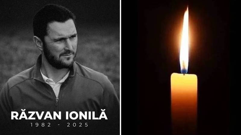 Doliu în fotbalul românesc! Fostul jucător Răzvan Ionilă s-a stins din viață la doar 43 de ani