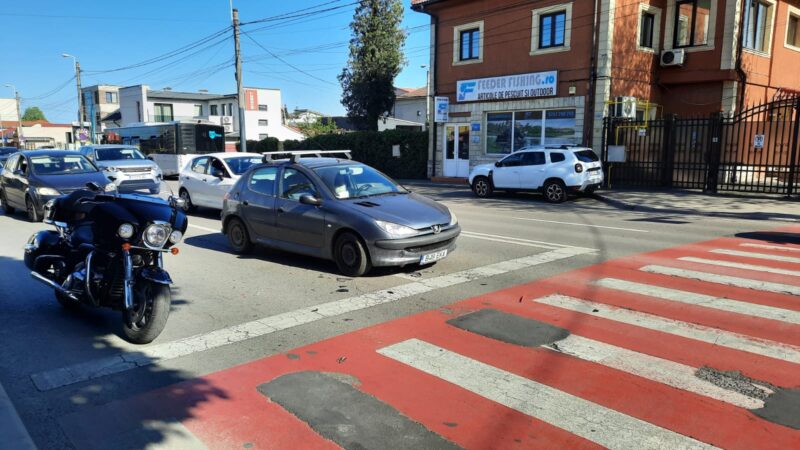 Motociclist rănit într-un accident rutier pe bulevardul I.C. Brătianu din Constanța