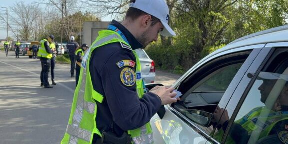 Peste 400 de polițiști au acționat în județul Constanța, în minivacanța de Paște: amenzi de peste 330.000 de lei și 64 de șoferi lăsați fără permis