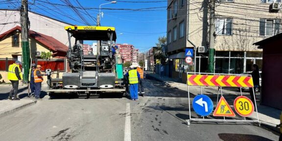 ATENȚIE, ȘOFERI! Un tronson al străzii Baba Novac este închis pentru lucrări de asfaltare