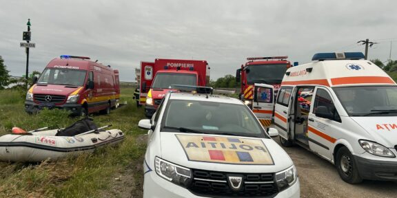 UPDATE. Tragedie în Portul Medgidia: un bărbat a murit, fiul său a fost salvat de un polițist
