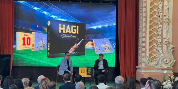 Autobiografia în imagini „Hagi – Drumul meu”, lansată la Cazinoul din Constanța. Povestea legendei românești, spusă acolo unde a început totul: „M-am născut să câștig”