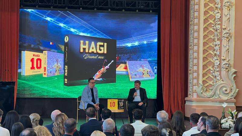 Autobiografia în imagini „Hagi – Drumul meu”, lansată la Cazinoul din Constanța. Povestea legendei românești, spusă acolo unde a început totul: „M-am născut să câștig”