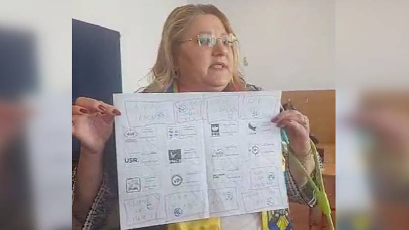 ALEGERI PREZIDENŢIALE 2025. Diana Șoșoacă a scris pe buletinul de vot numele lui Corneliu Zelea Codreanu și Nicolae Ceaușescu: „La alegeri ilegale și neconstituționale, nu pot să votez decât la vedere”