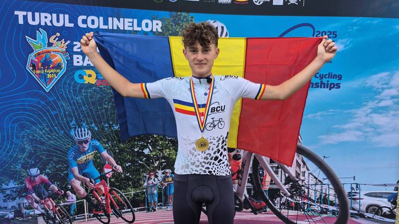Constănțeni cu care ne mândrim! Dragoș Cristian Cioclin este campion balcanic la ciclism