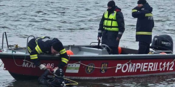 Accident naval grav pe Dunăre. O barjă a lovit două ambarcațiuni mici, cu pescari: două persoane, dispărute