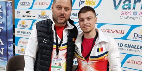 Gimnastul Rafael Szabo, locul 5 în finală la sol, la Cupa Mondială Challenge de la Varna