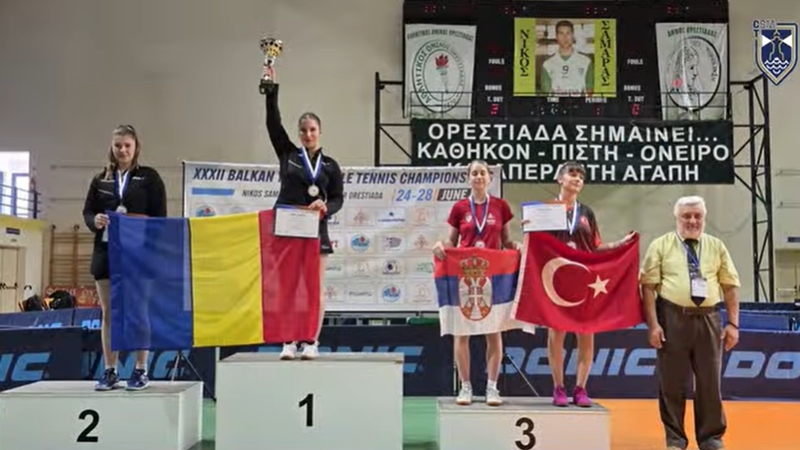 Constănțeni cu care ne mândrim! Bianca Mei-Roșu, patru medalii de aur la Balcaniadă