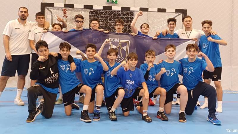 Calificare de vis pentru micii handbaliști ai CSM Constanța! Loc în semifinale la Campionatul Național de Handbal Masculin