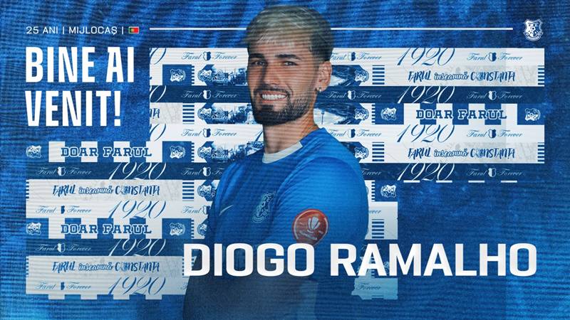 Portughezul Diogo Ramalho este noul jucător al Farului