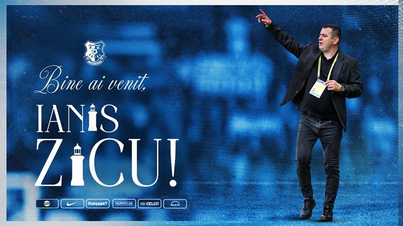 Ianis Zicu este noul antrenor al echipei Farul Constanța