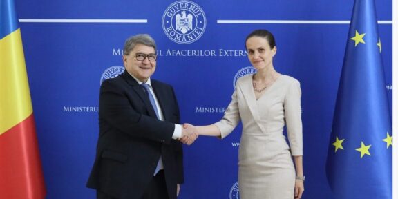 Oana Ţoiu a preluat mandatul la Ministerul de Externe