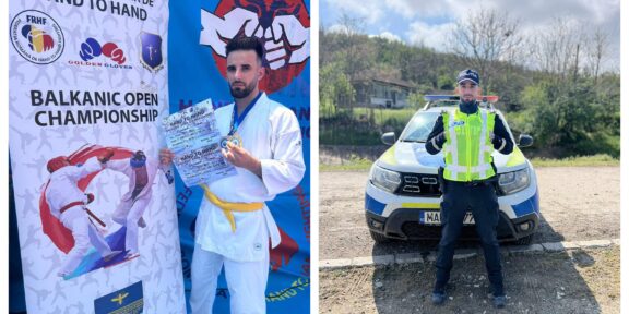 JUDEȚUL CONSTANȚA. Un adevărat exemplu de dedicare și performanță, atât în uniformă, cât și pe tatami! Polițist, campion la judo