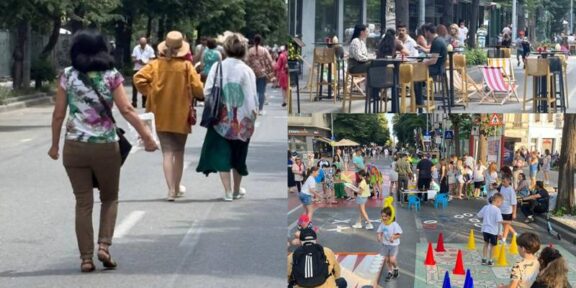 Bulevardul Tomis redevine pietonal și în acest weekend