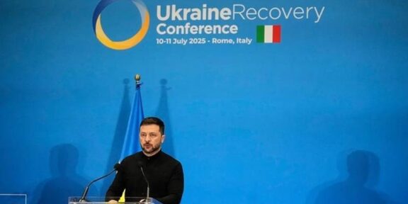 Zelenski cere sprijin financiar și drone la Conferința redresării Ucrainei de la Roma
