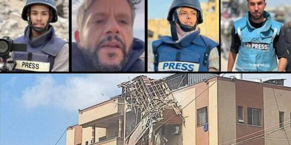 Cel puțin 14 morți, printre care și patru jurnaliști, după atacuri asupra unui spital din Gaza