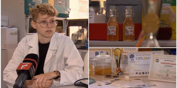 Români cu care ne mândrim! La 22 de ani, Teodora a fost premiată internațional pentru o băutură probiotică revoluționară