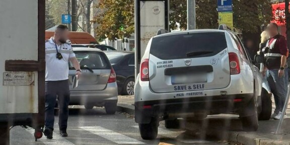 Accident în Constanța. Șoferul unei firme de pază și protecție a lovit o bătrână aflată pe trotuar
