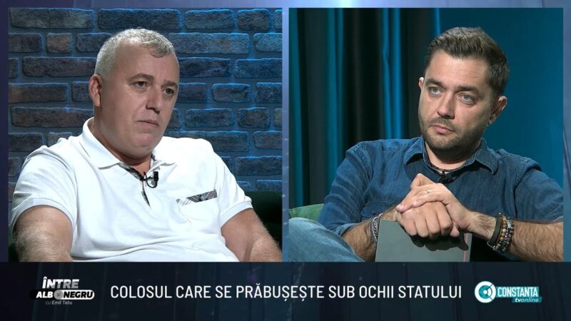 Colosul care se prăbușește sub ochii statului, „Între alb și negru” cu Emil Tatu