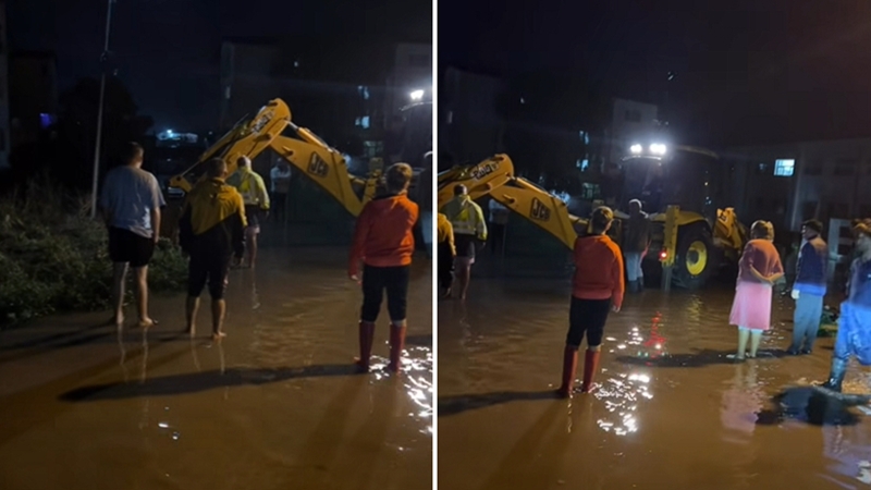 Străzi inundate în Mangalia și transport public suspendat! Primarul Paul Foleanu: „Greul acum vine!”